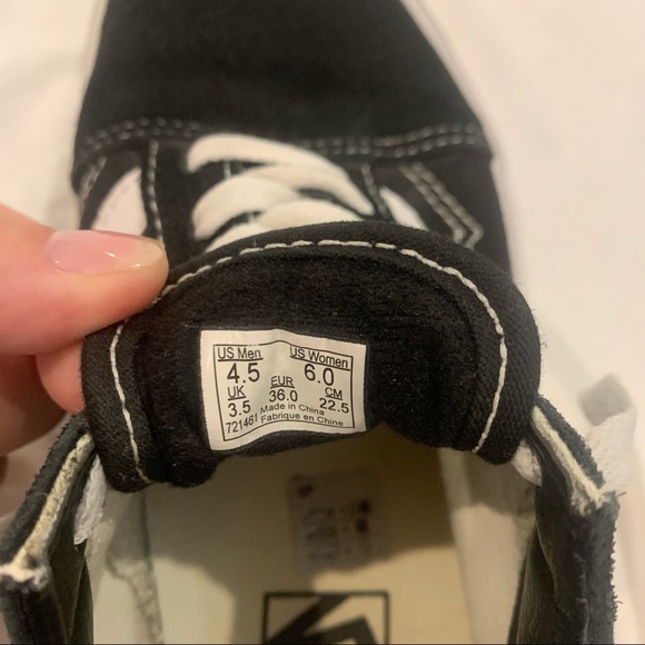 Vans black original sneakers - Picture 3 of 4